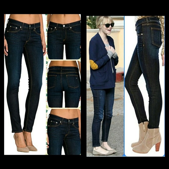 💣LAST 1💥 Rag & Bone Skinny Jeans Kensington wash - Picture 3 of 8